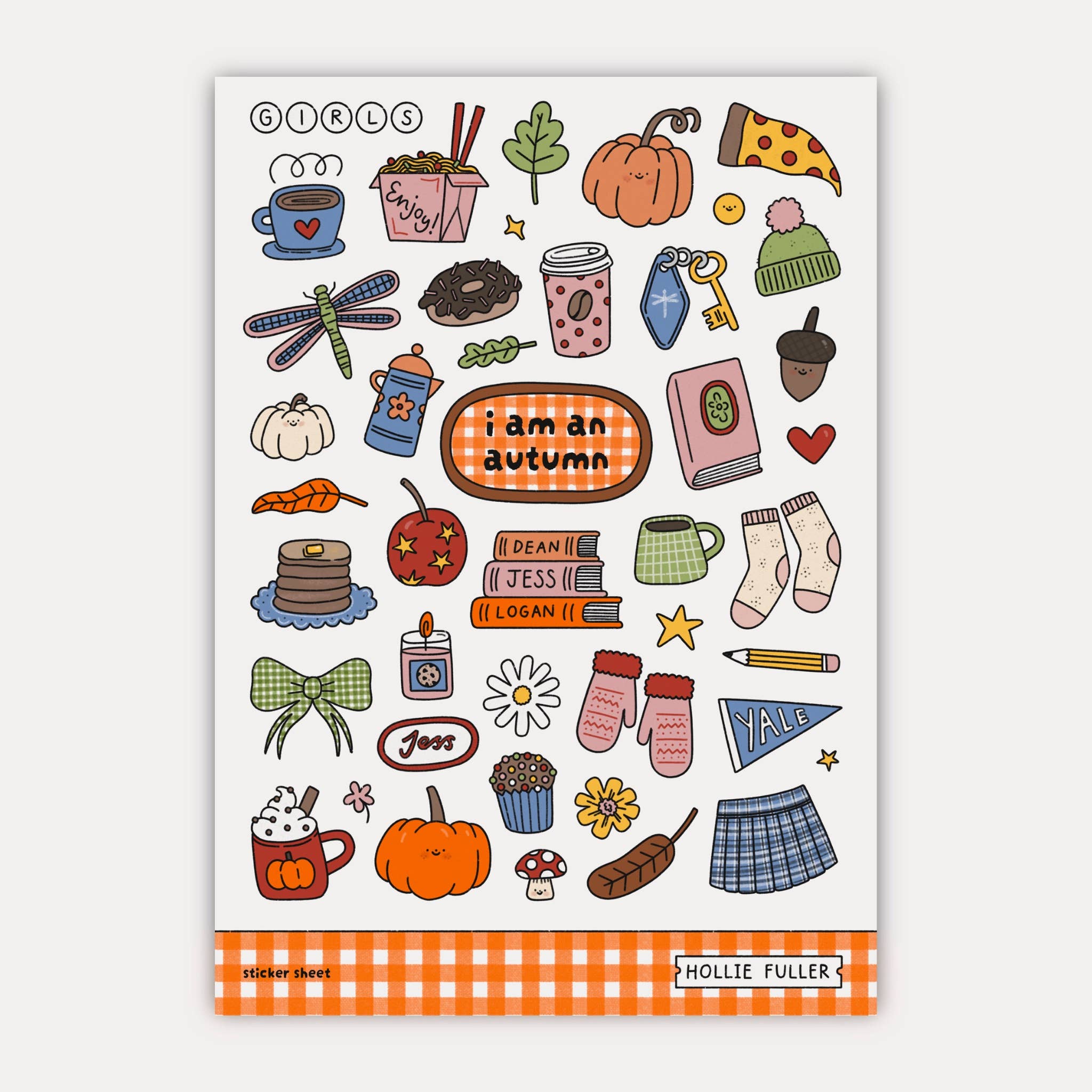 I Am An Autumn Sticker Sheet