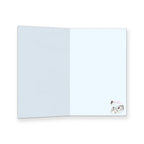 A bit of birthday whimsy swan, birthday greeting card