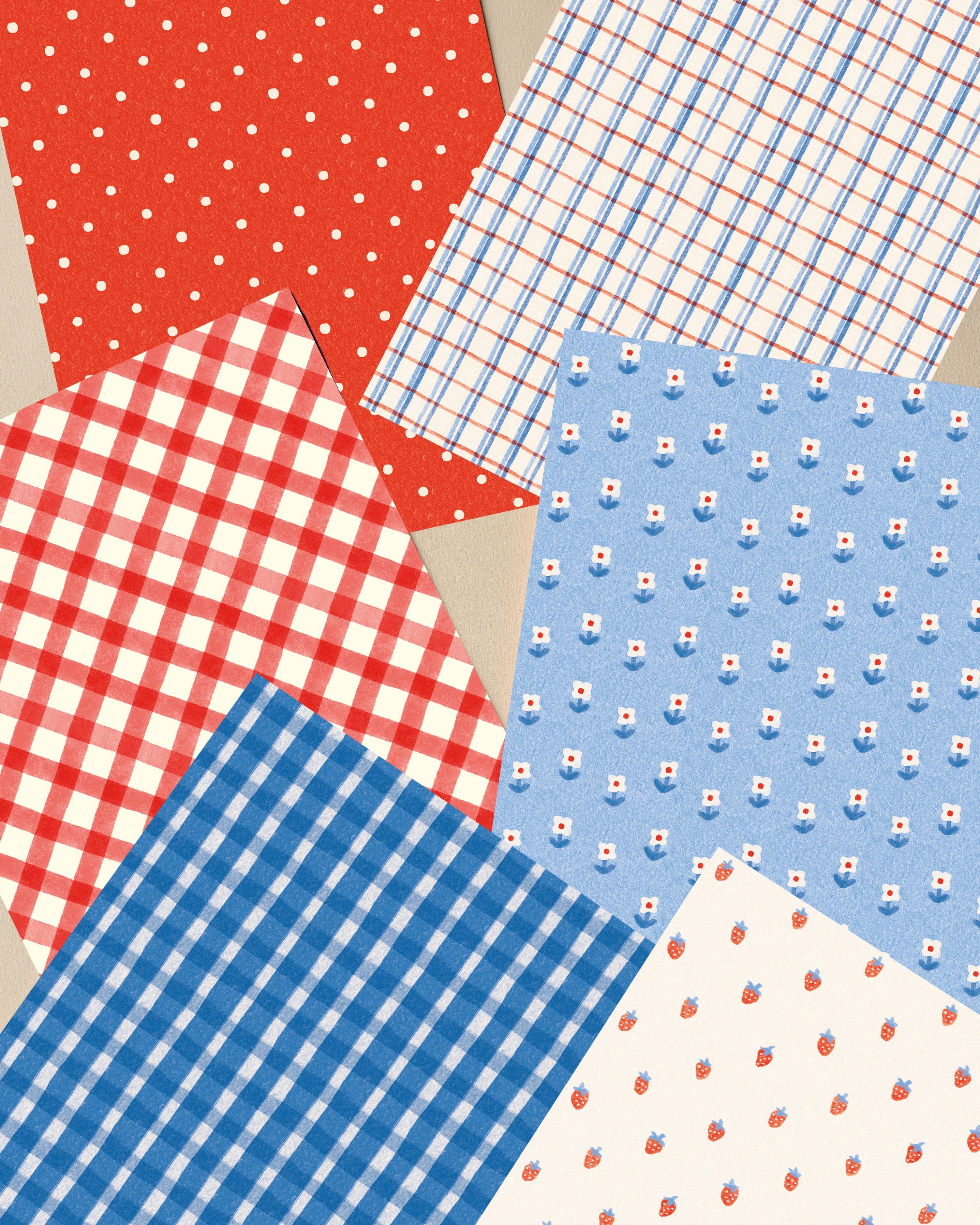 Patterned Journal Papers - Vol 4