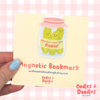 Pickle Jar Magnetic Bookmark | Whatever Tickles Your Pickle