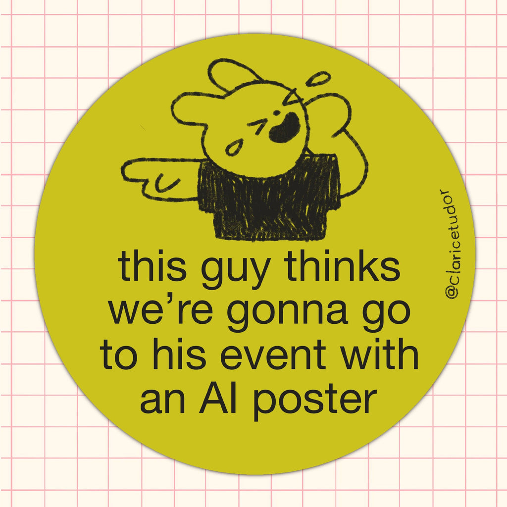 Anti-AI "Art" Sticker Pack