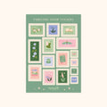 Fairycore Stamps Sticker Sheet