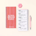Ringbound Week Planner - Pink & Orange