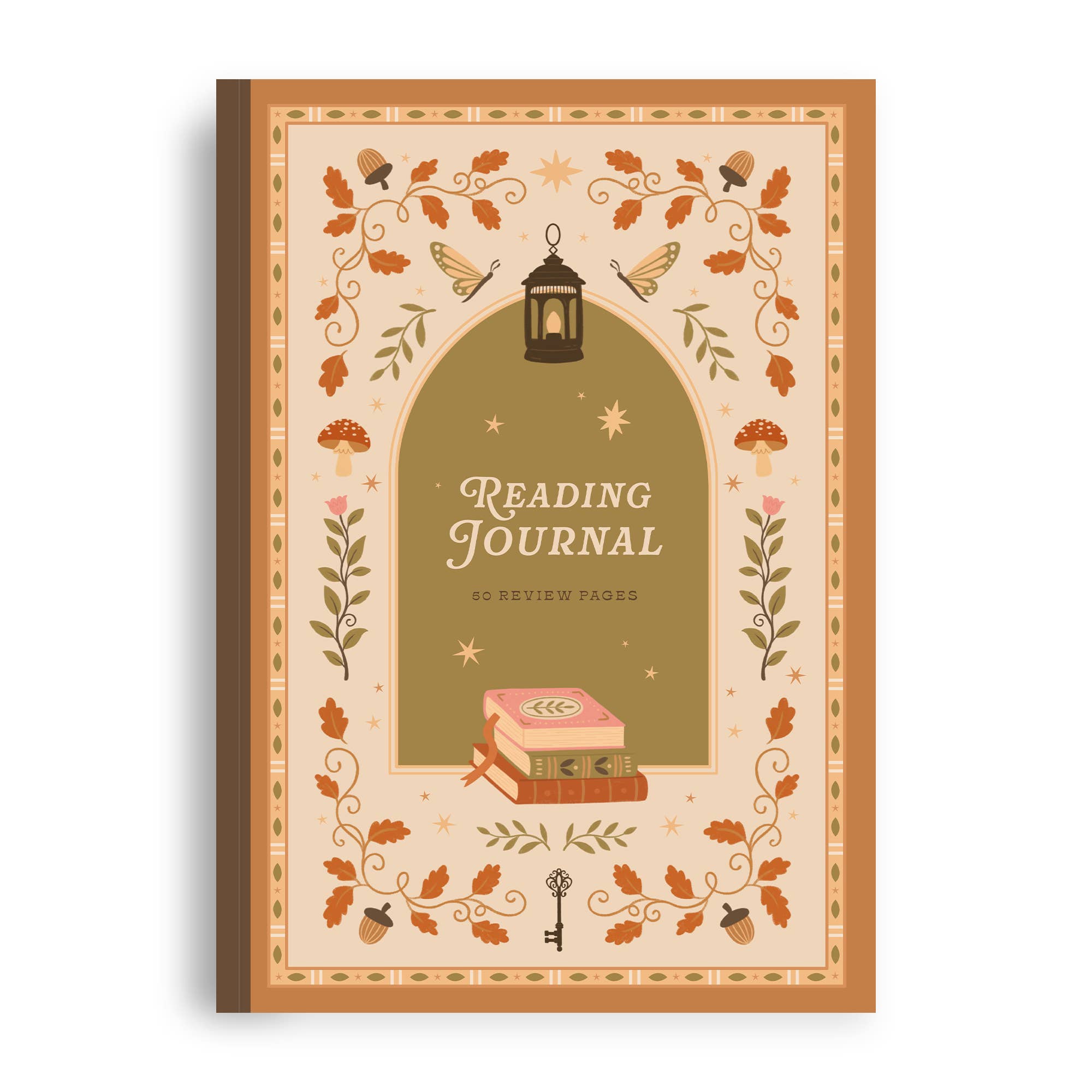 Cosy Season Reading Journal – 50 Book Review Notebook