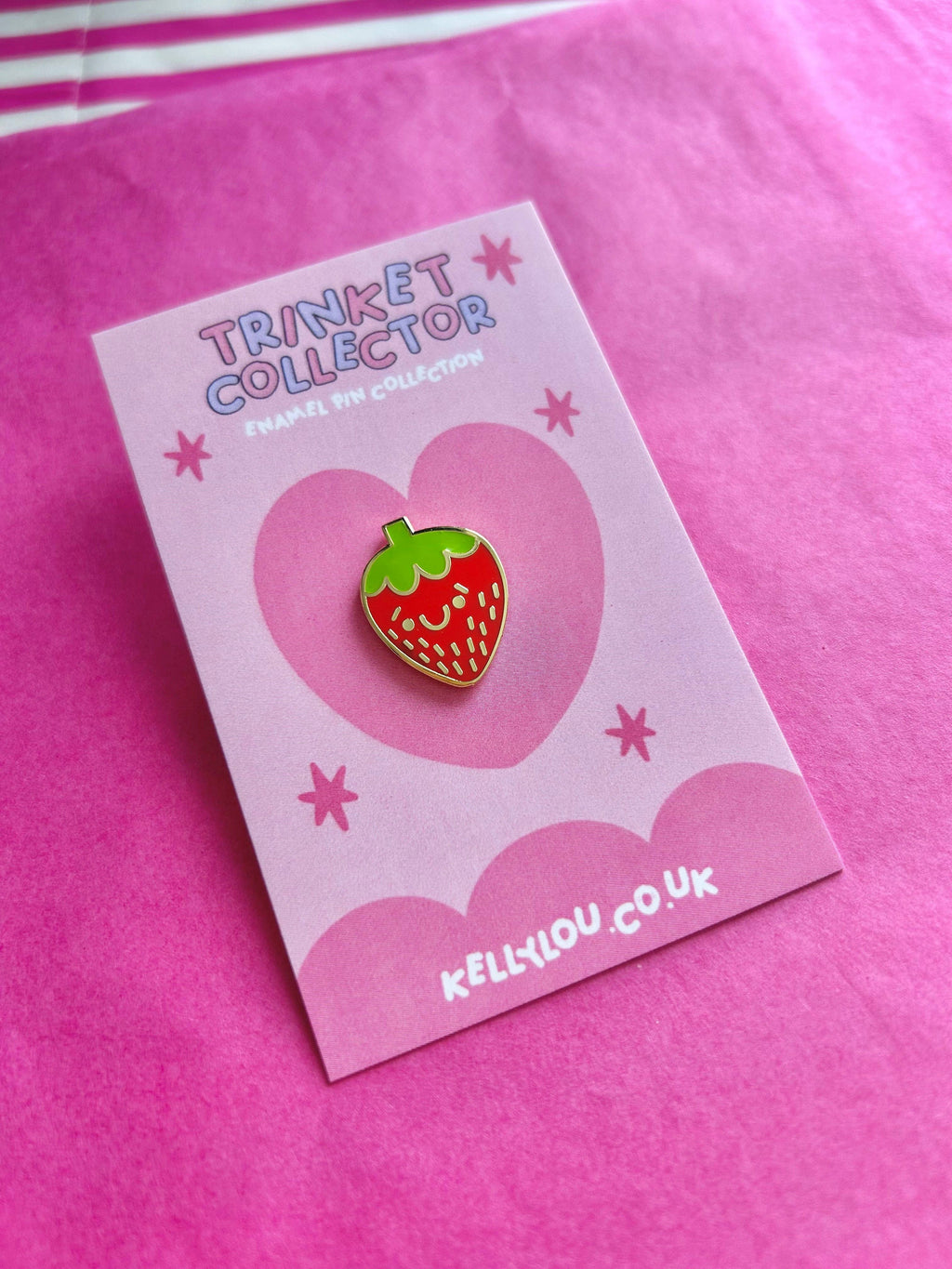 Strawberry - Mini Enamel Pin