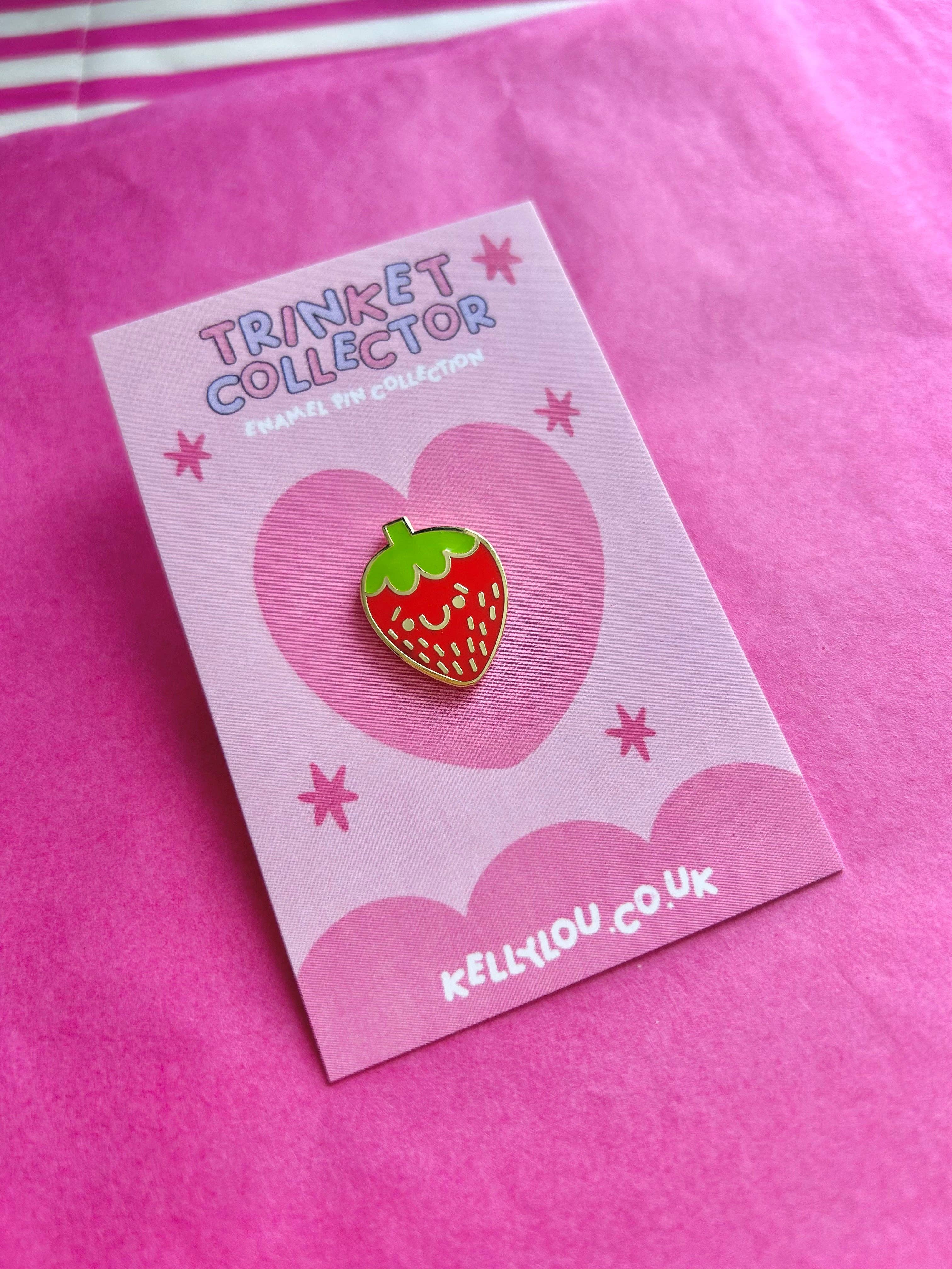 Strawberry - Mini Enamel Pin