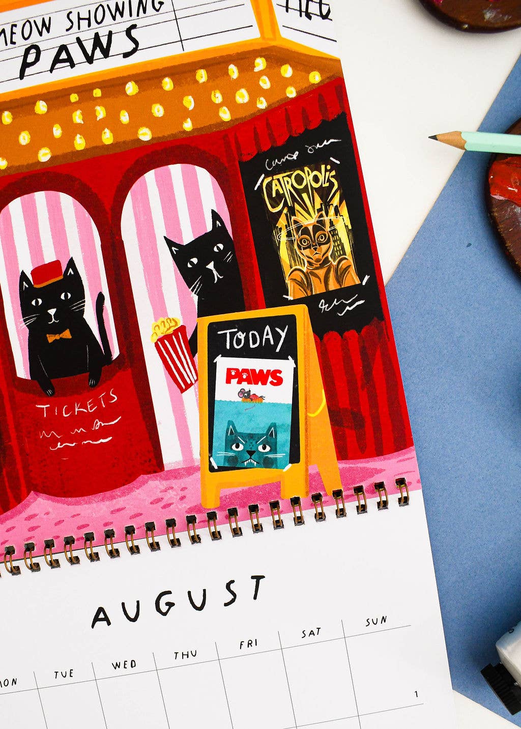 2027 Street Cats Wall calendar