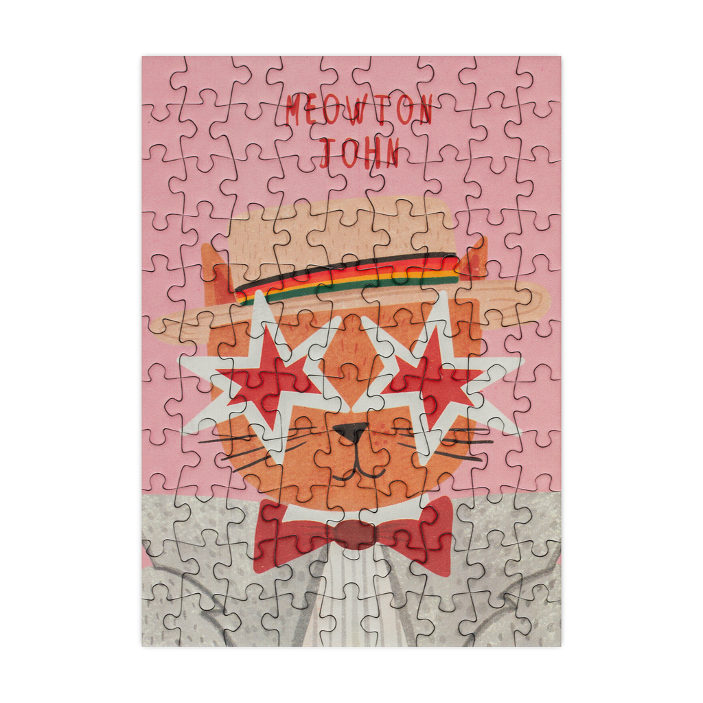 Meowton John - 99 Piece Mini Cat Jigsaw Puzzle
