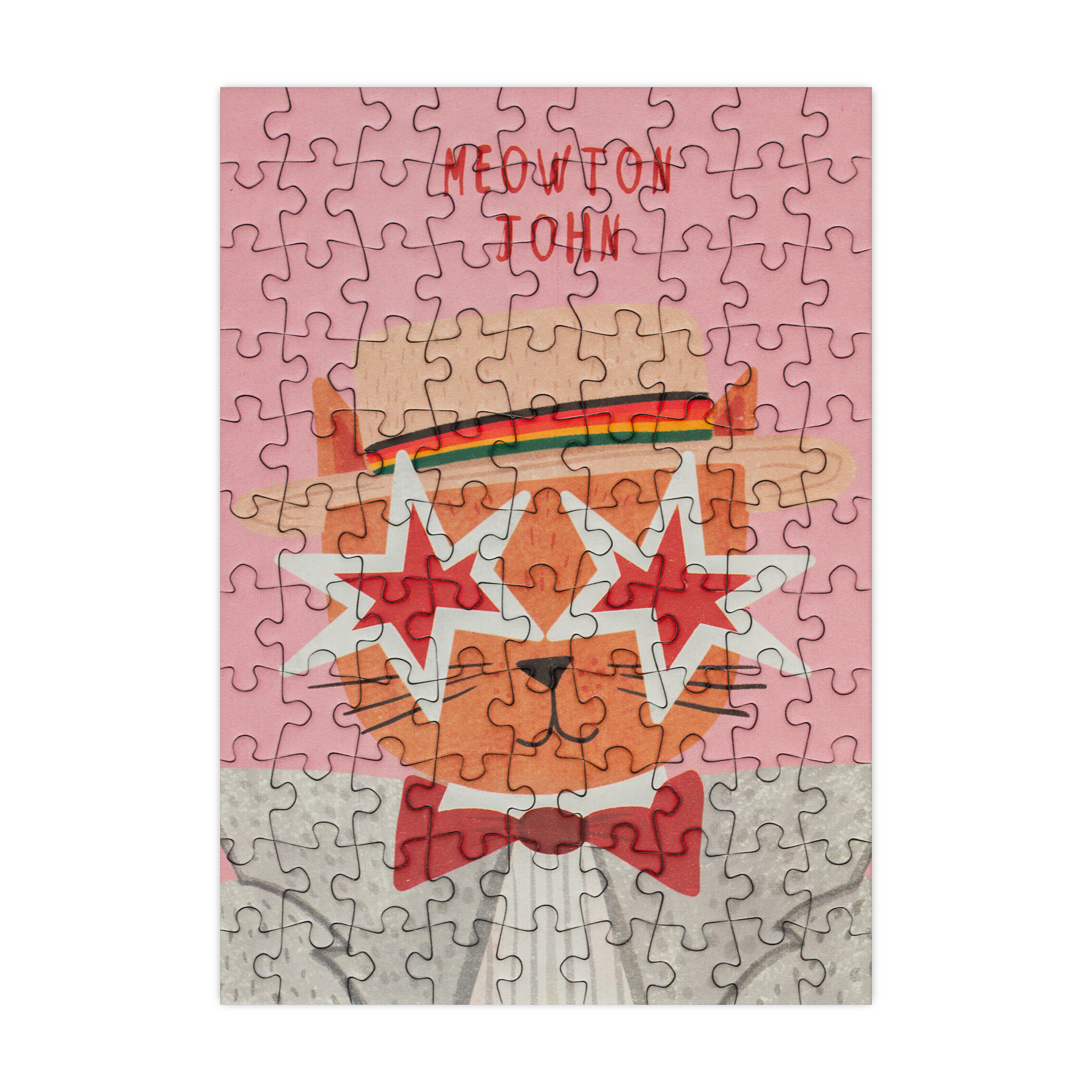 Meowton John - 99 Piece Mini Cat Jigsaw Puzzle