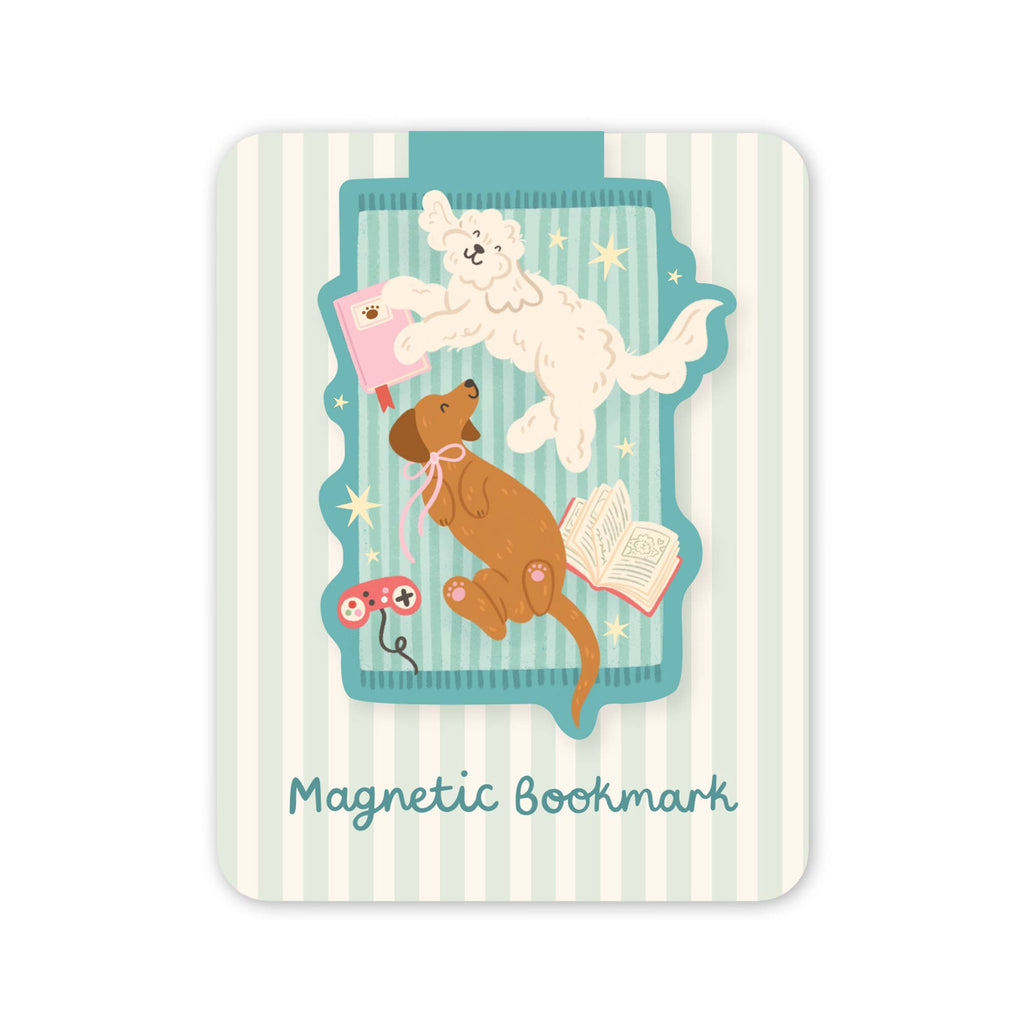 Cosy Dogs Magnetic Bookmark