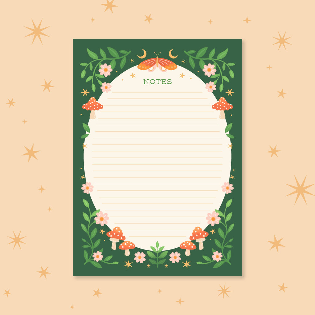 Forest Realm Notepad – Literature Stationery Gifts