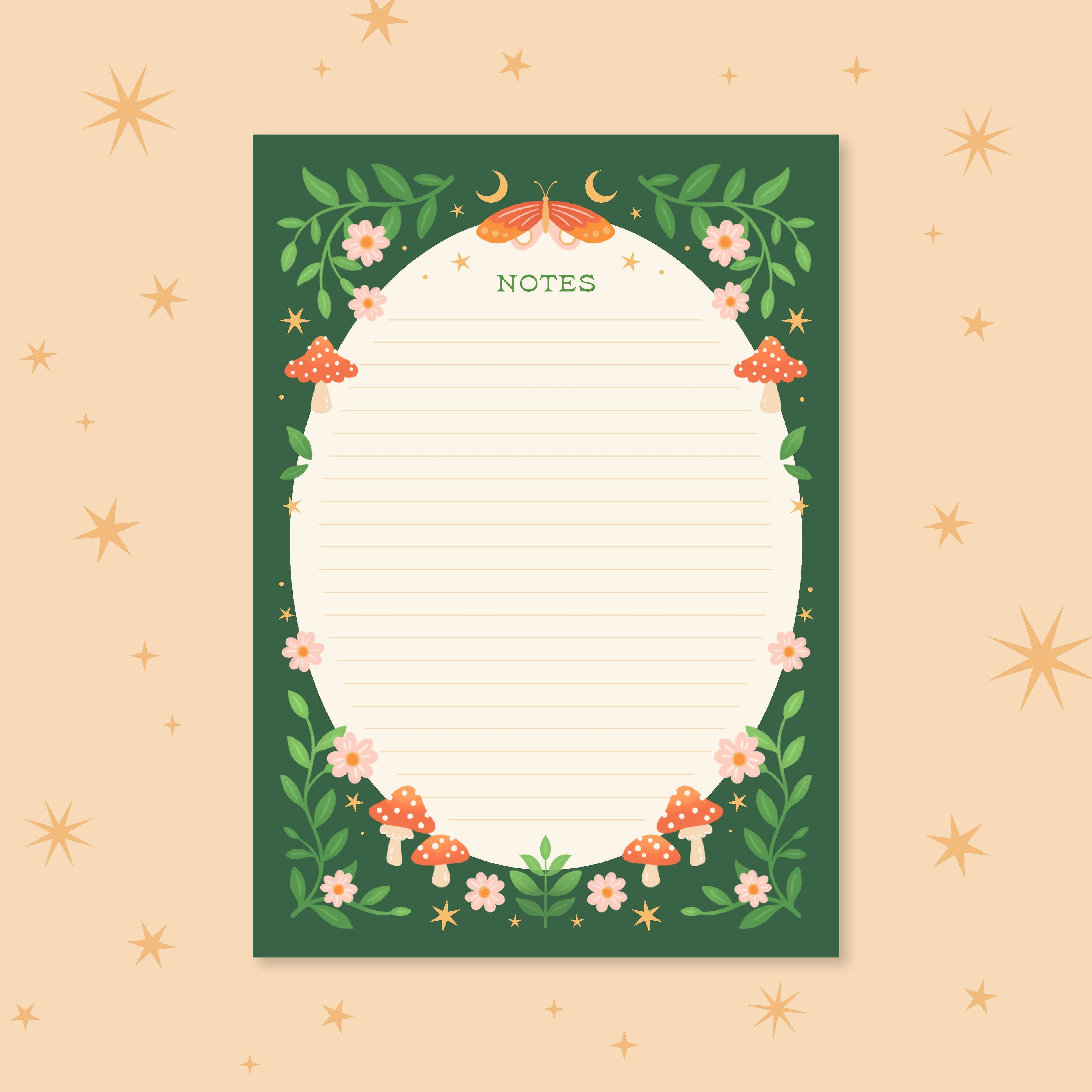 Forest Realm Notepad – Literature Stationery Gifts
