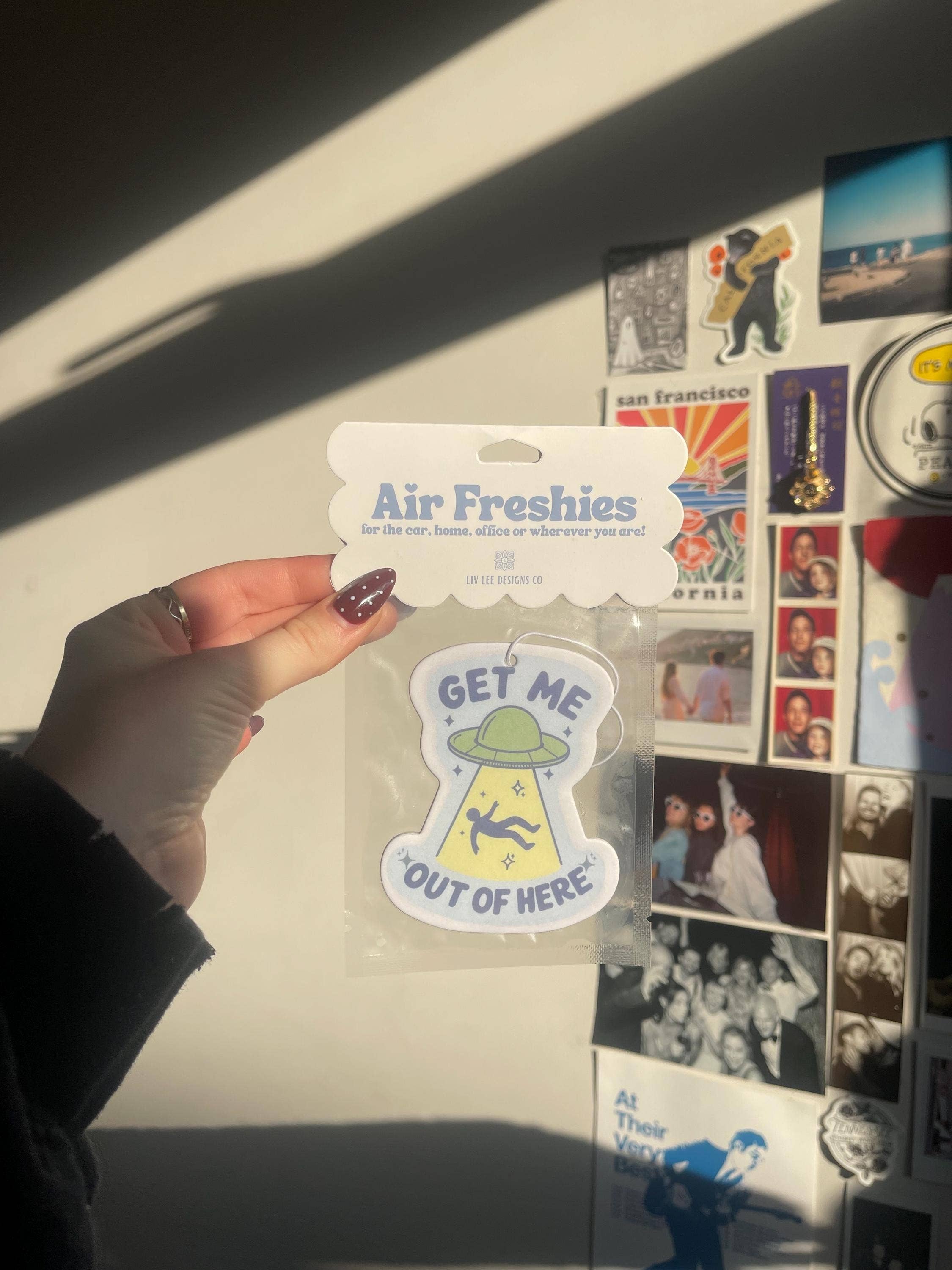 Get Me Out of Here Alien Air Freshener