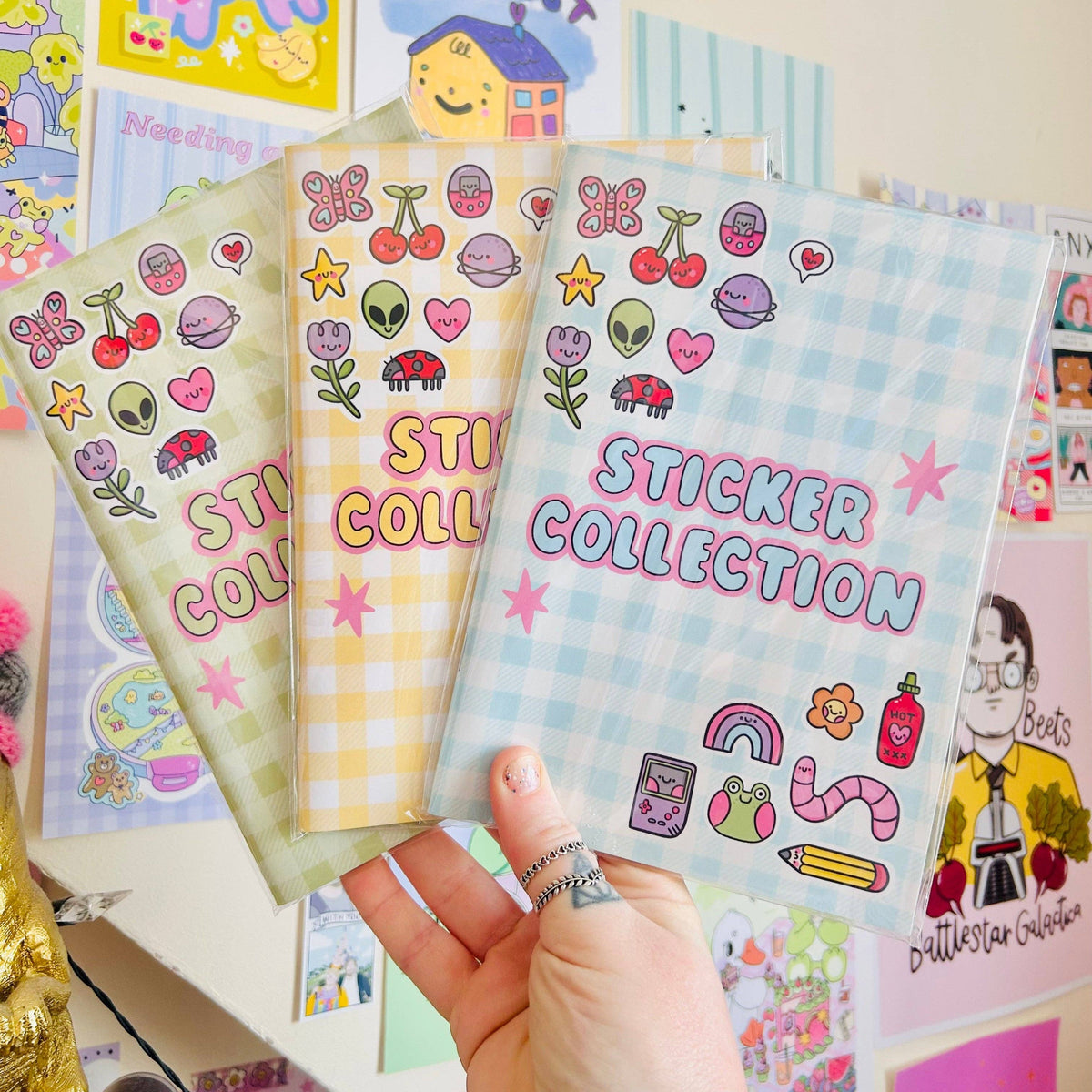 Sticker Collection - A5 Reusable Sticker Book