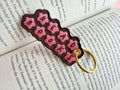 Starry Read Books Patch Keychain