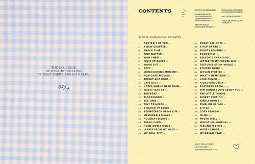 A Year of Junk Journaling Book by Martina Calvi