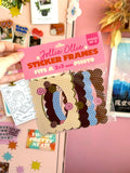 Button Sticker Frame Pack