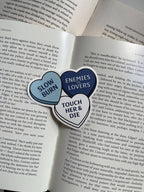 Slow Burn Candy Heart Sticker | Enemies to Lovers