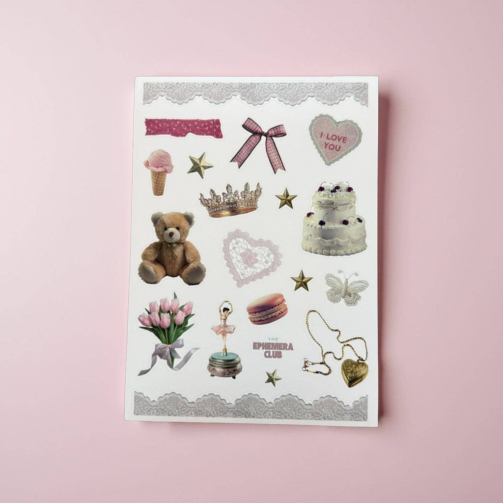 Romantic Coquette Sticker Sheet