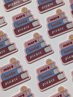 More Books Please Sticker