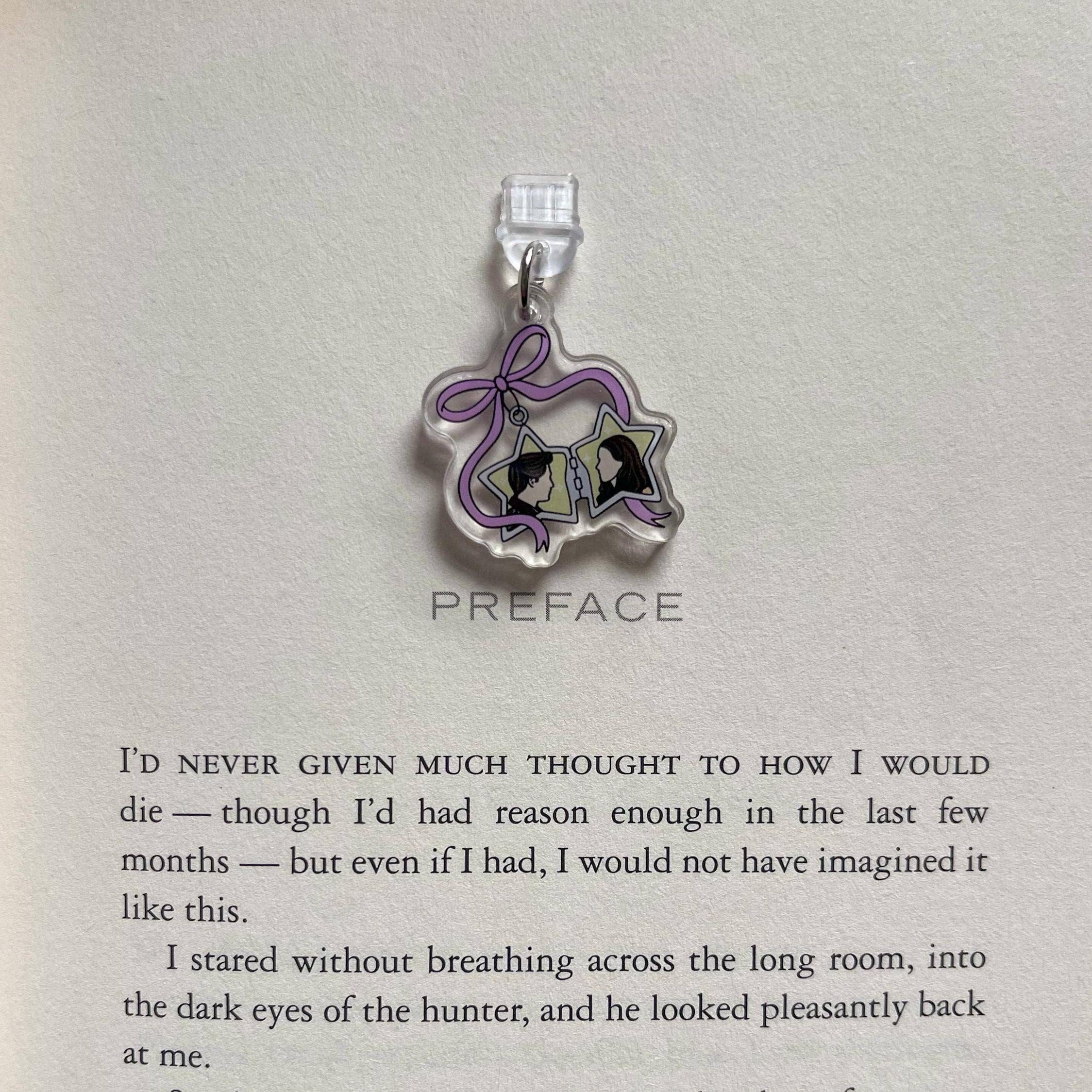 Star Locket Twilight Kindle Charm