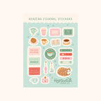 Reading Journal Sticker Sheet - Literary Stationery and Gift