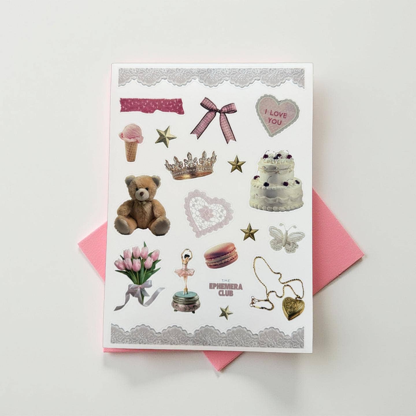 Romantic Coquette Sticker Sheet