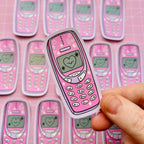 Y2K Mobile Phone Vinyl Sticker