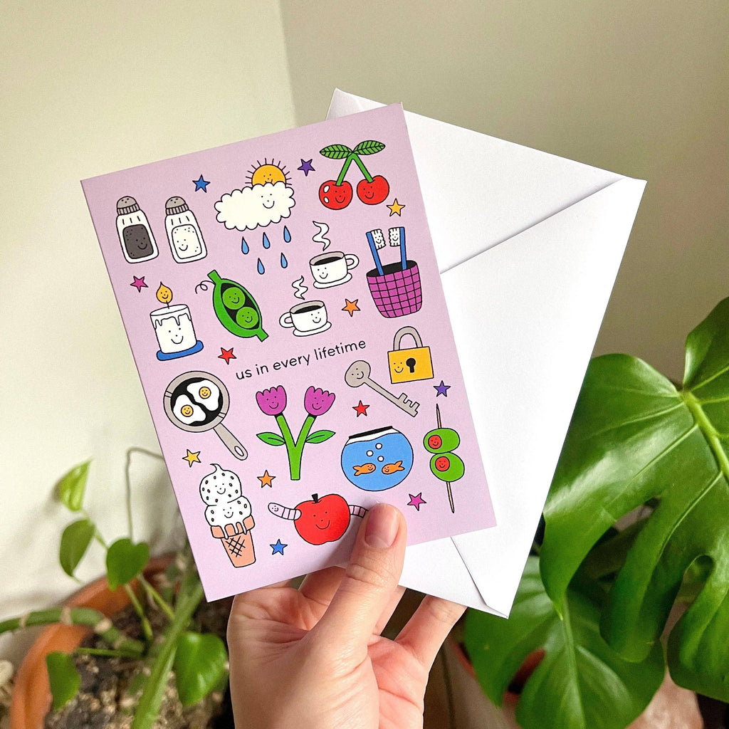 Us In Every Lifetime Greeting Card