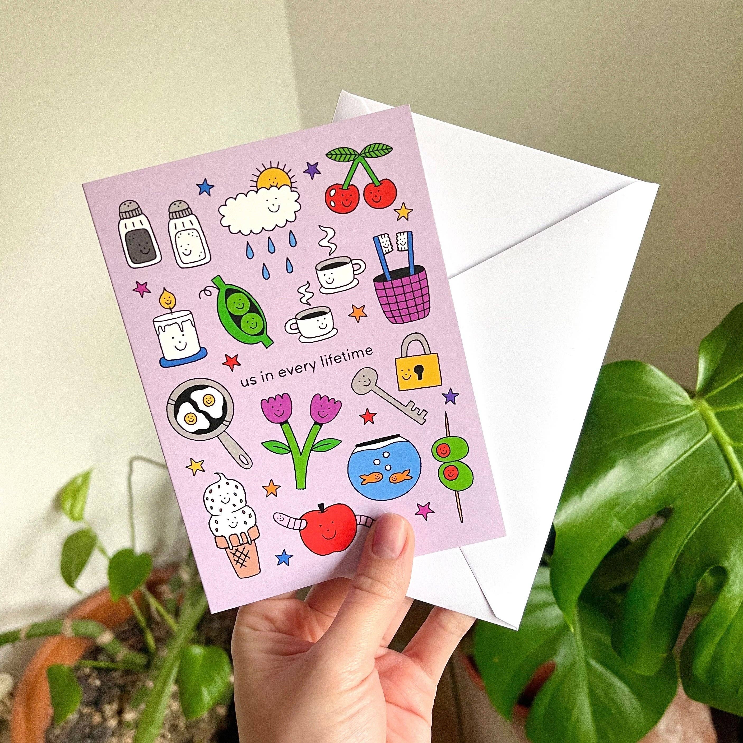 Us In Every Lifetime Greeting Card