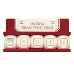 The Reading Room Wooden Book Counter