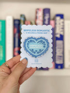 Hopeless Romantic Kindle & Phone Grip