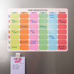 A3 Weekly Fridge Magnet Family Planner