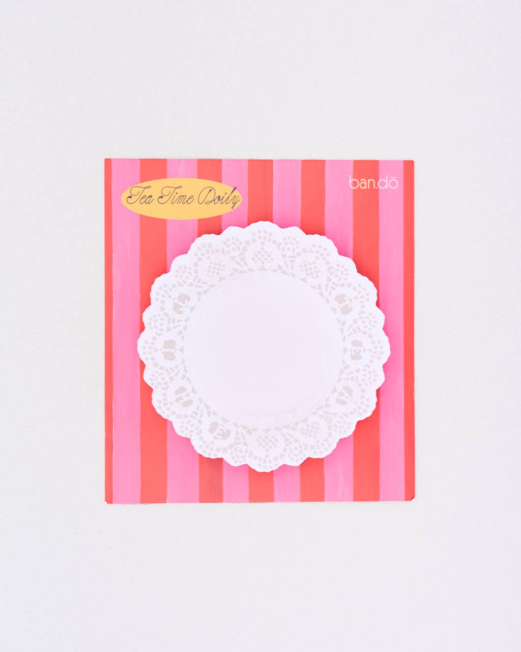 Tea Time Doily Sticky Notes