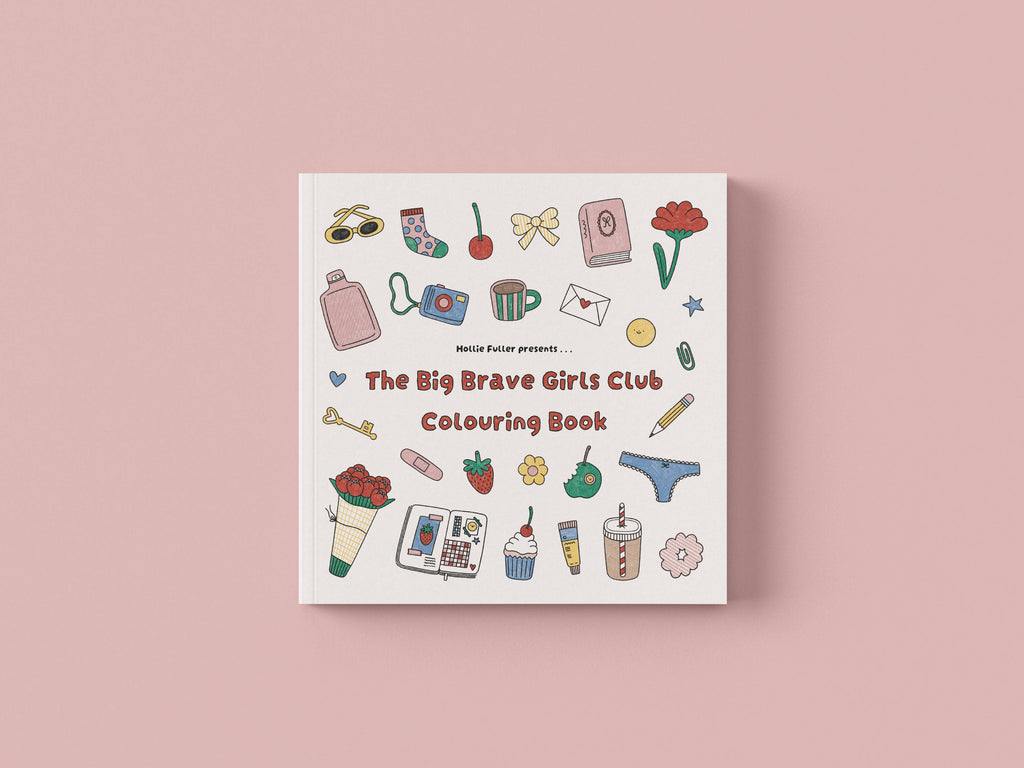 The Big Brave Girls Club Colouring Book