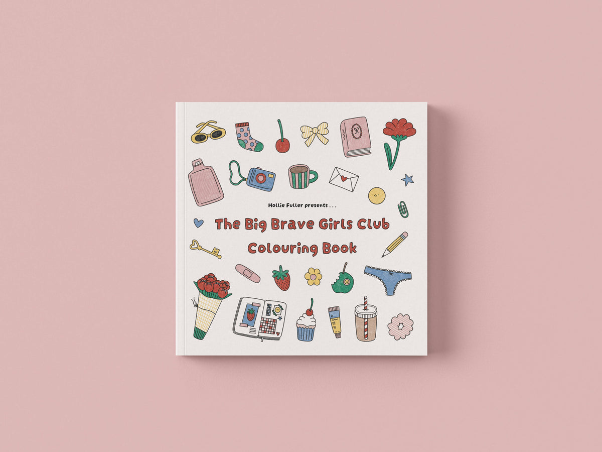 The Big Brave Girls Club Colouring Book