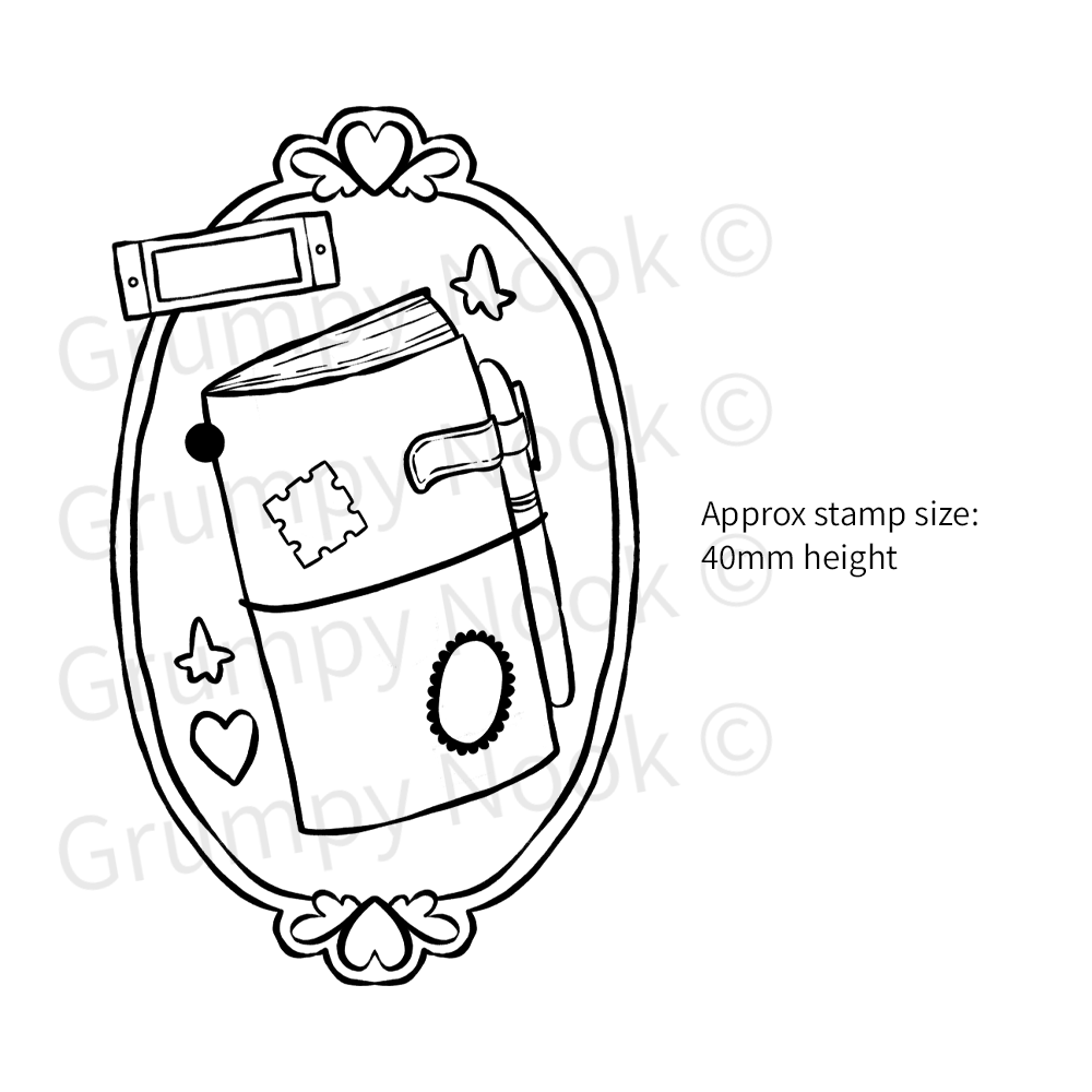 Framed Rubber Stamp