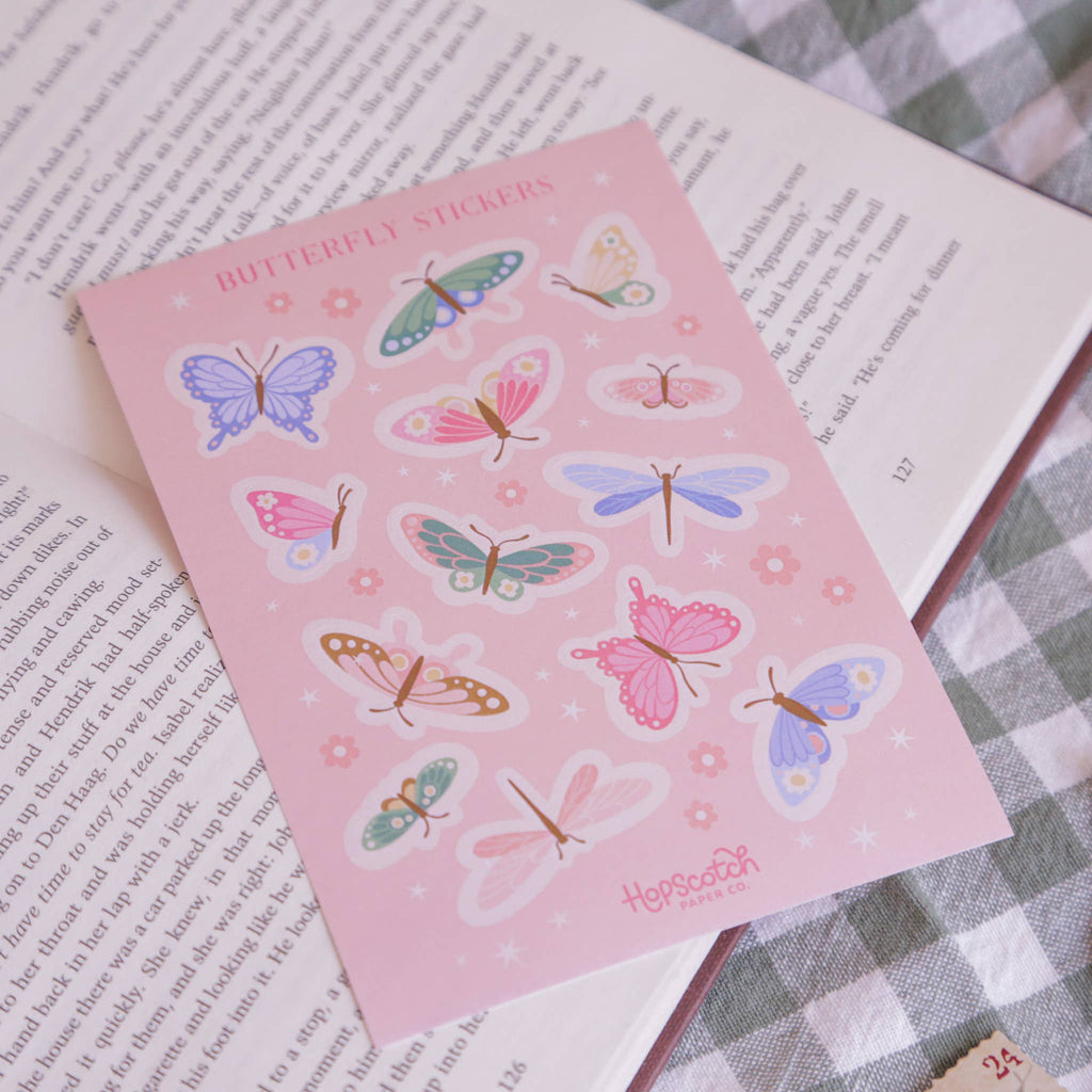 Butterflies Sticker Sheet