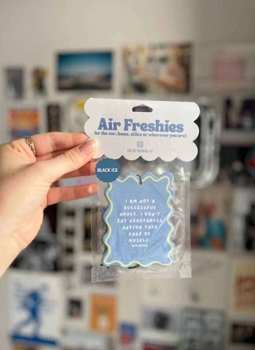 New Girl Air Freshener Black Ice Scent