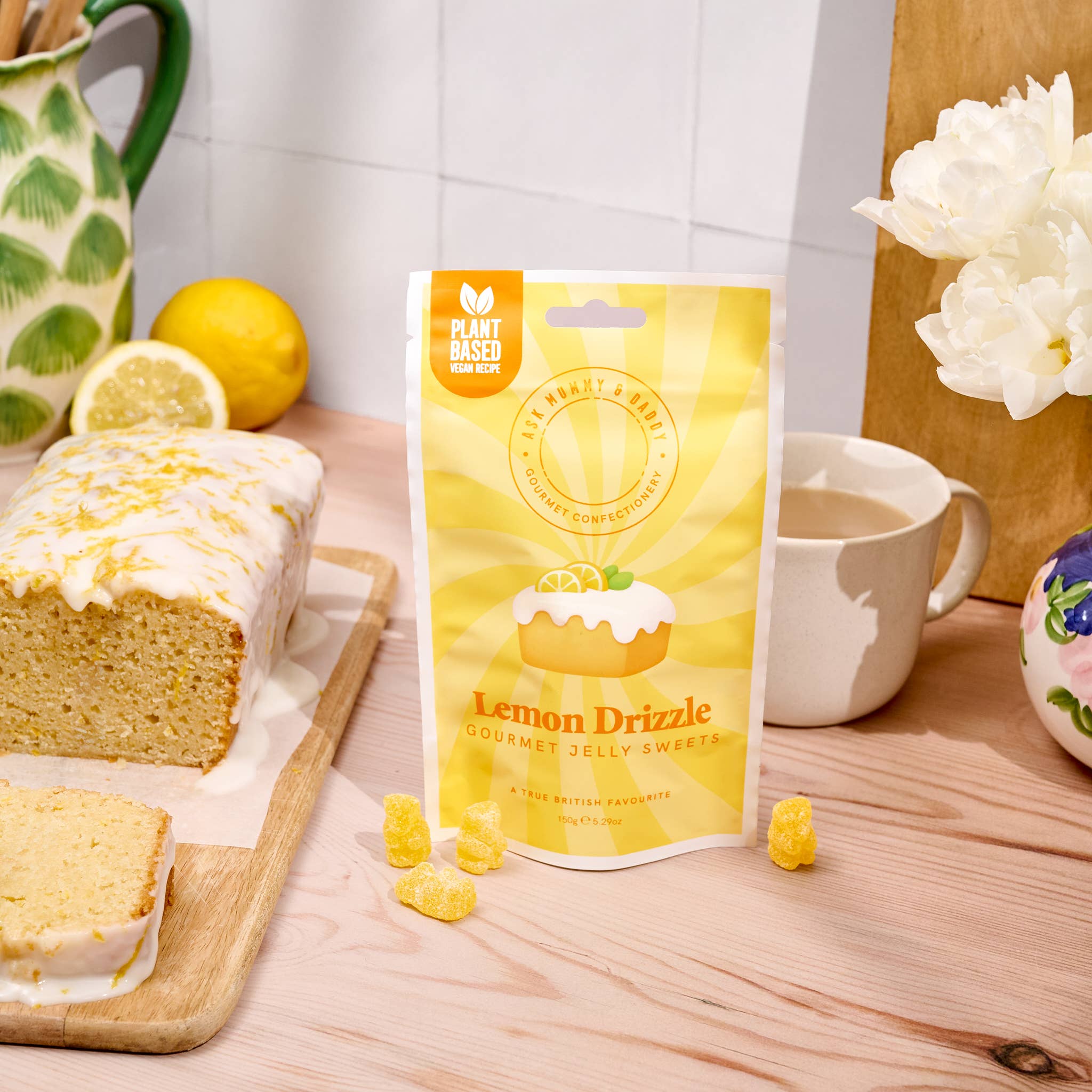 Lemon Drizzle Gourmet Jelly sweets