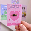 Soy Sauce Fish - Mini Enamel Pin