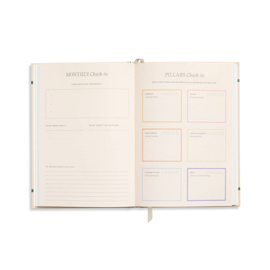 Quilted Daydream Wellness Journal