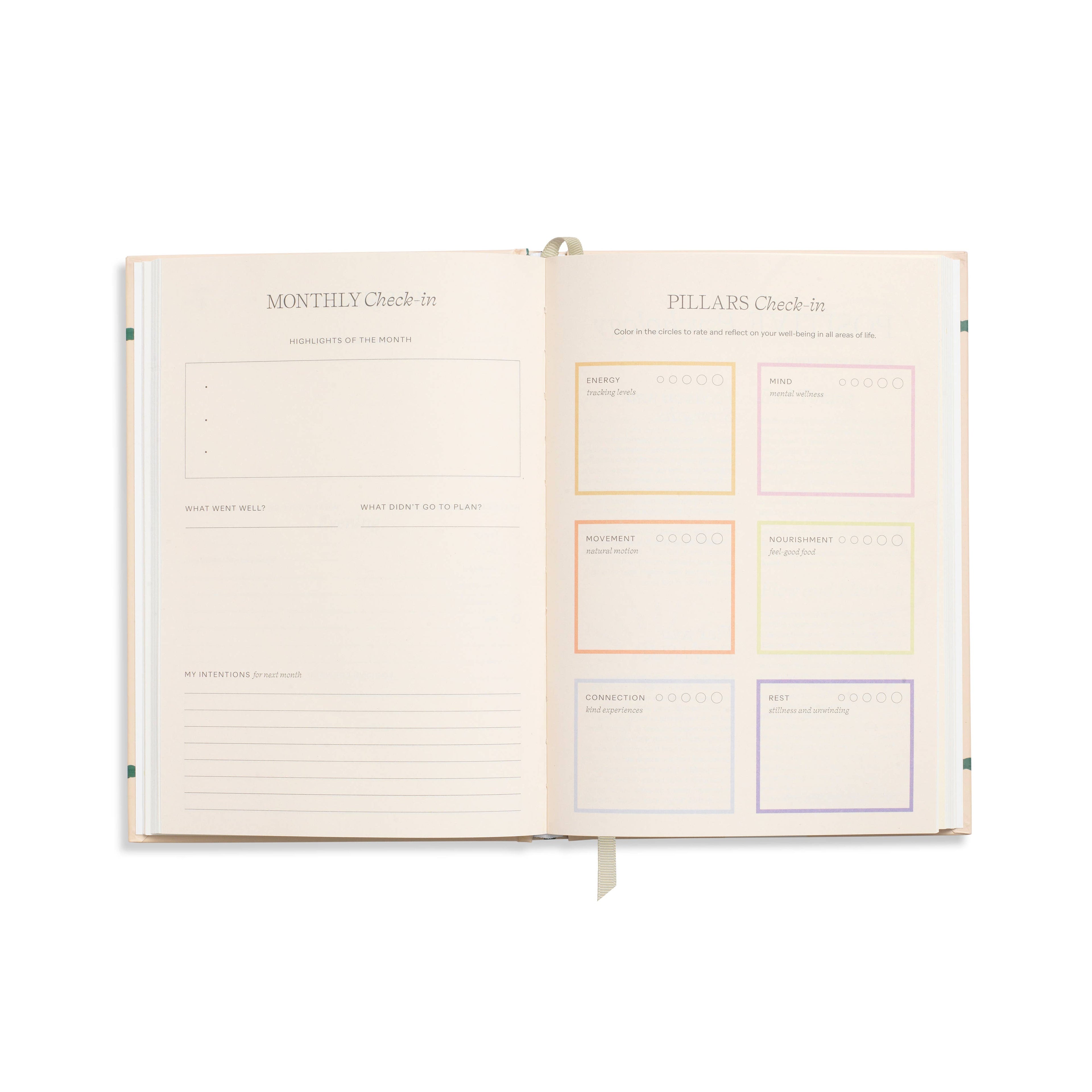 Quilted Daydream Wellness Journal