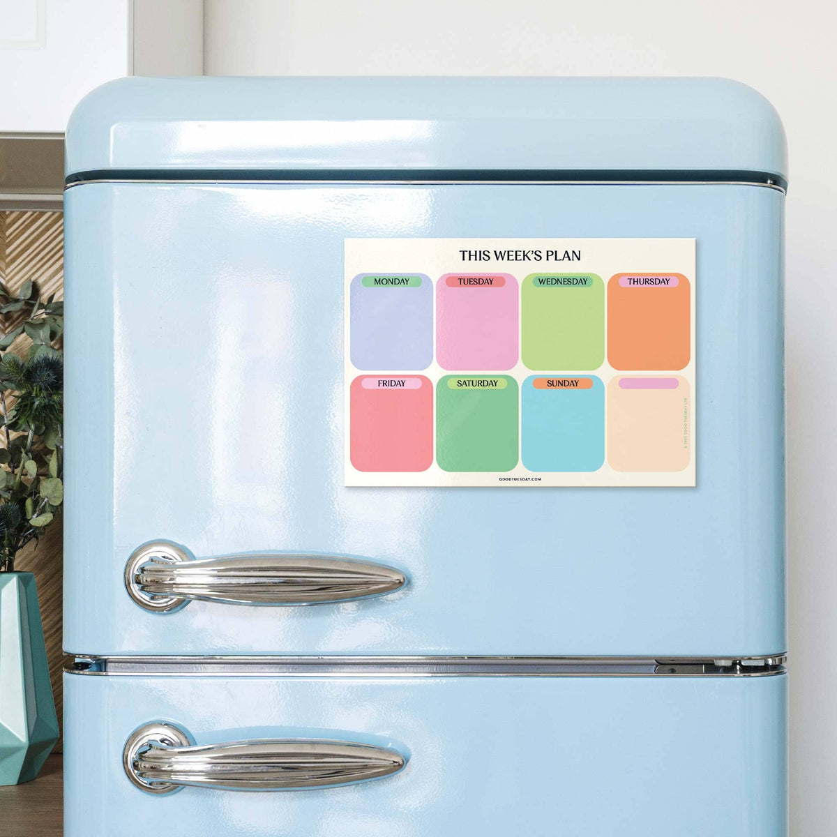 A4 Weekly Fridge Magnet