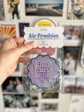 That Curb Hit Me Lavender Car Air Freshener