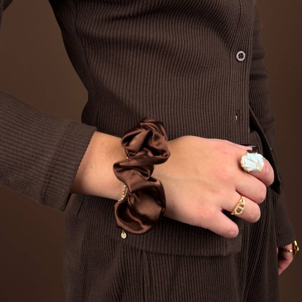 Chocolate Scrunchie