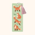 Fantasy Foxes Bookmark with Tassel