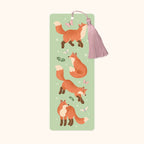 Fantasy Foxes Bookmark with Tassel