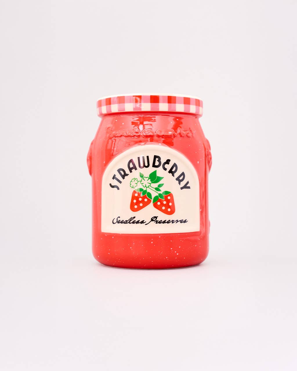 Ceramic Petite Vase, Strawberry Jam