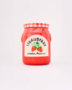 Ceramic Petite Vase, Strawberry Jam